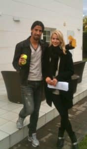 Lena Gehrke im Coaching mit Karten